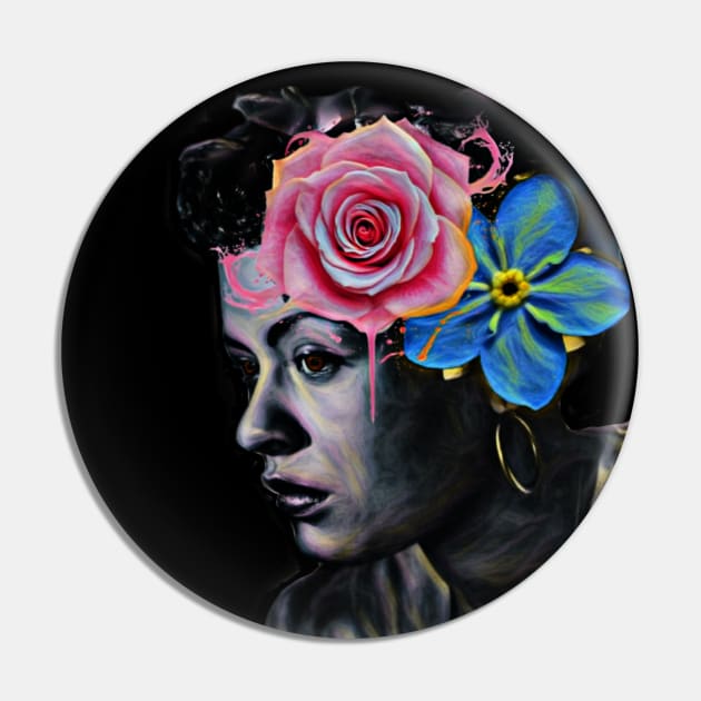 Queens Never Die : Billie Holiday Pin by Esoteric Fresh 