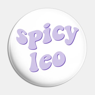 spicy leo Pin