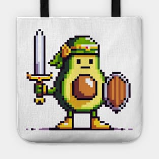 8-Bit Avocado Hero - Pixel Adventure Tote