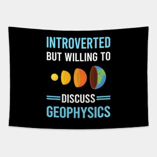 Introverted Geophysics Geophysicist Tapestry