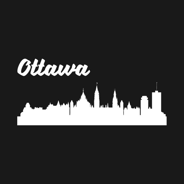 Ottawa Skyline Ottawa T Shirt Teepublic
