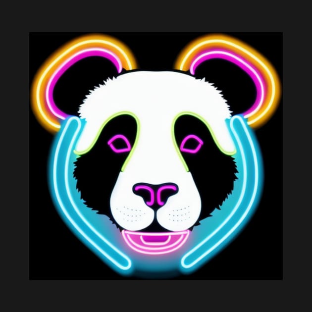 Neon Panda by FefeForever