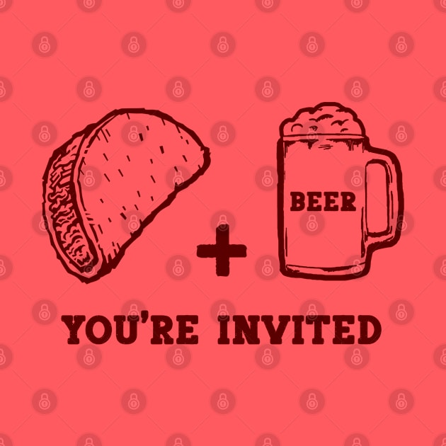 Tacos and Beer, You're Invited by Issho Ni