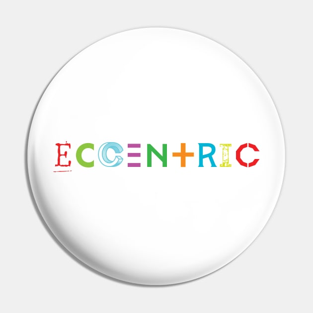 Quirky Type: Eccentric Pin by Stonework Design Studio