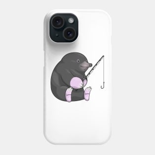 Mole Fisher Fishing rod Phone Case