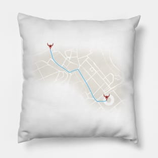 Ruta San Fermín Pillow