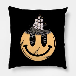 Ship and smile Pillow