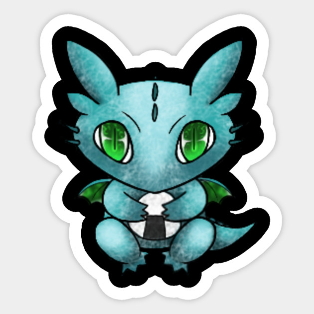 Chibi Dragon - Chibi - Sticker | TeePublic