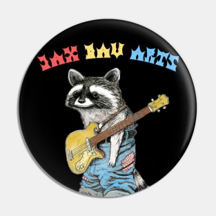 Redwald the Raccoon Pin