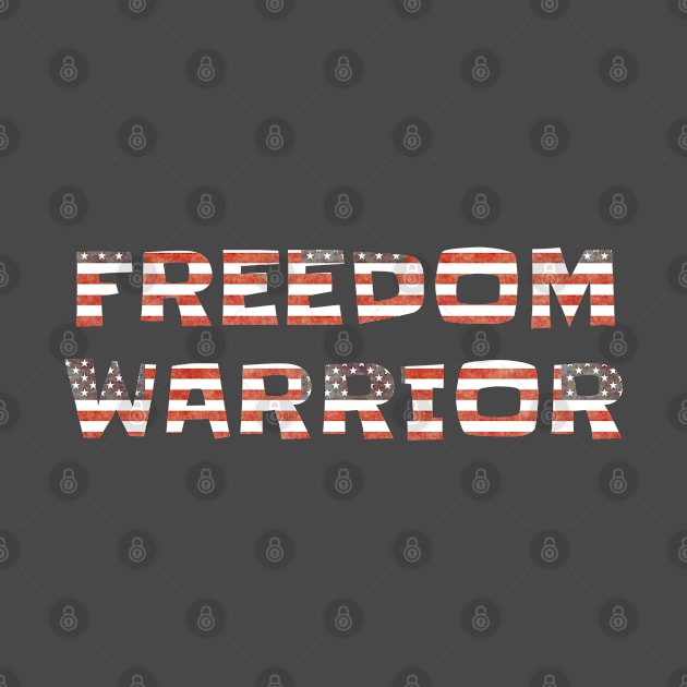 Freedom Warrior, Anti Woke, Counter Culture, 4th July Party by Style Conscious