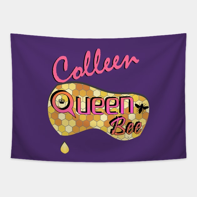 Colleen Queen Bee Tapestry by  EnergyProjections