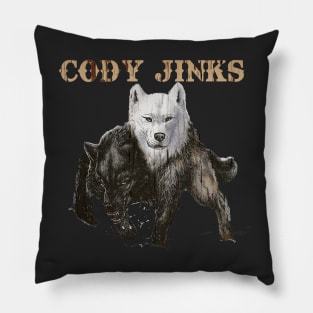 Cody Jinks (cover) vintage look Pillow