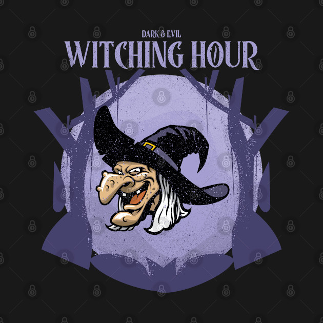 Discover Dark and Evil Witching Hour design for halloween - Horror - T-Shirt