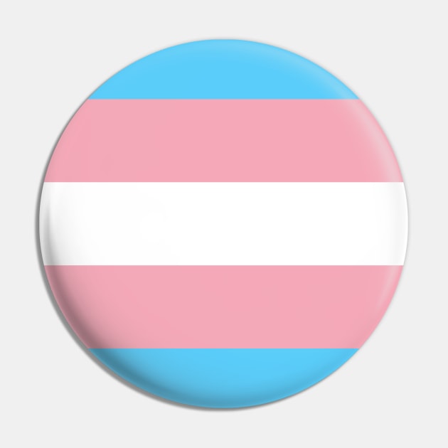 Transgender Flag Pin by François Belchior