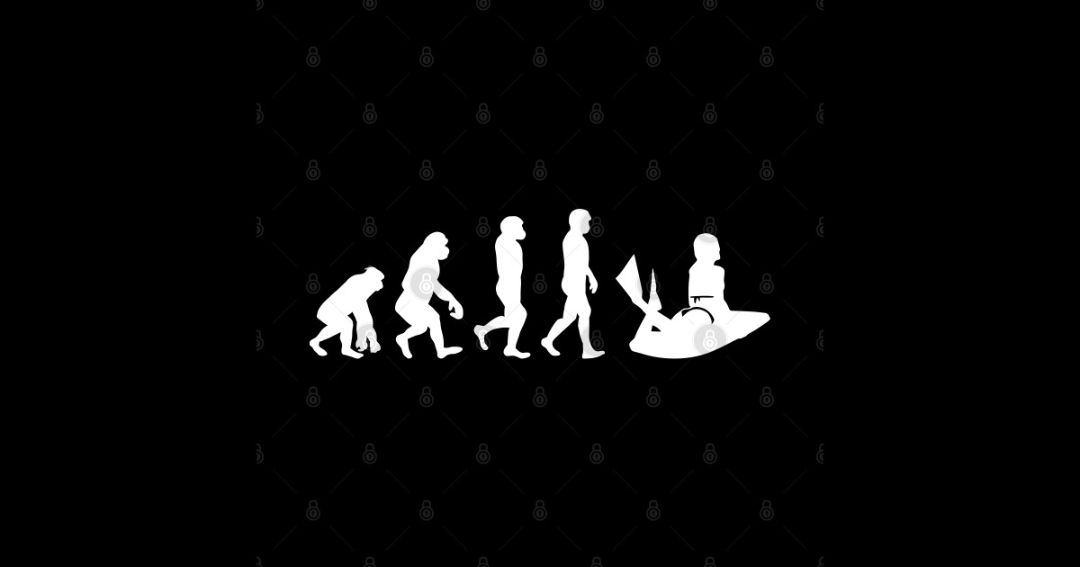 Bodyboarding Bodyboarder Surfing Evolution Bodyboarding Sticker