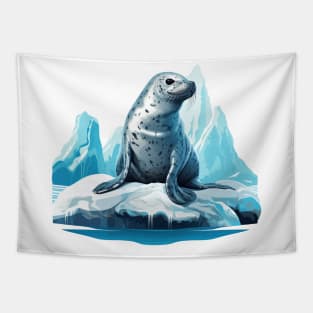 Leopard Seal Tapestry