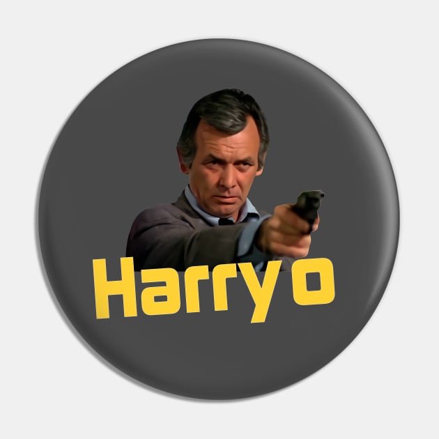 Harry O - David Janssen - 70s Cop Show Pin by wildzerouk