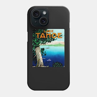 Lake Tahoe Vintage Style Phone Case