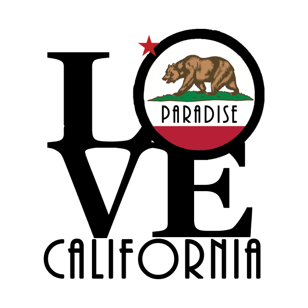 LOVE Paradise California by California