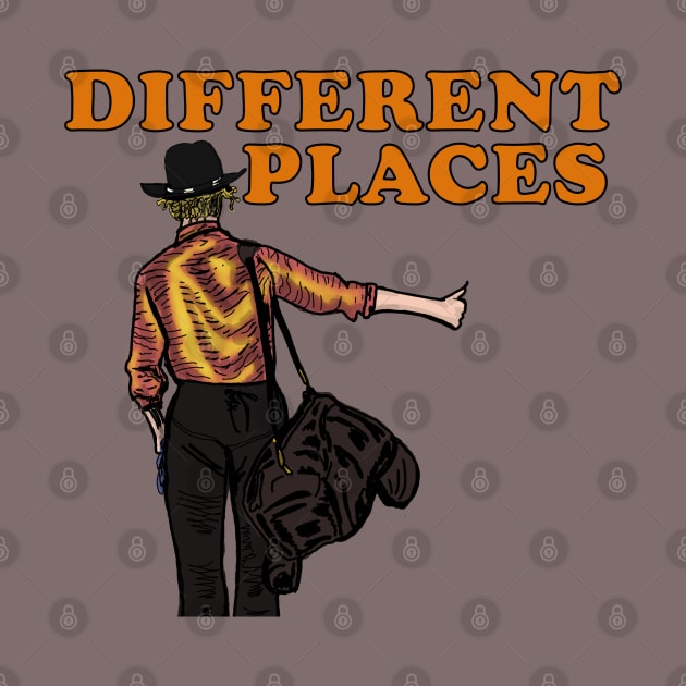 Nomi Malone: Different Places by TL Bugg