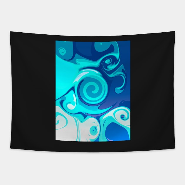 Dreamy Ocean Tapestry by DreamPassion