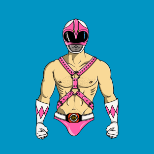 Pink Ranger Fetish T-Shirt