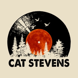 Stevens Name Record Music Forest Gift T-Shirt