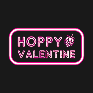 Hoppy Valentine's Day Pink T-Shirt