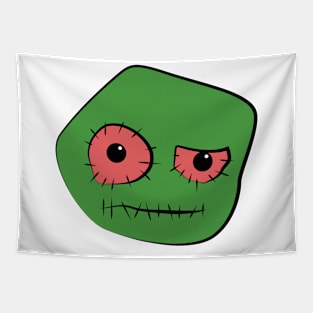 zombie head Tapestry