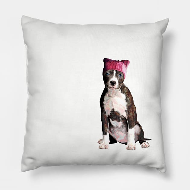 Resistance Pittie Pillow by authenticamerican