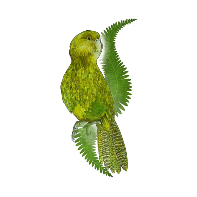 New Zealand Kakapo by MoanaMatron