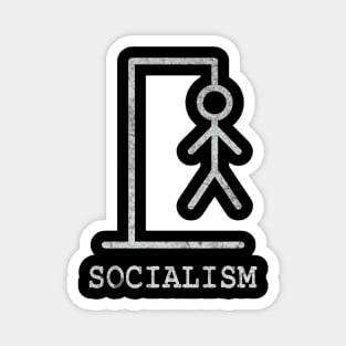 Game of Hangman - Socialism Magnet