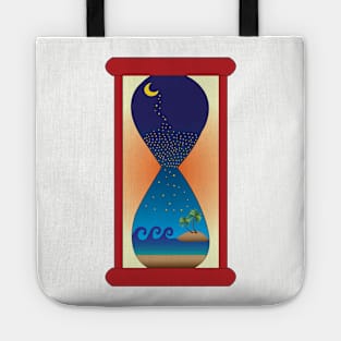 Cosmic Hourglass Tote