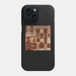 Orange Waves Phone Case