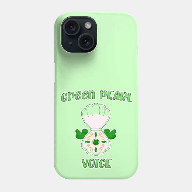 Green Pearl Voice Phone Case by Kiroiharu