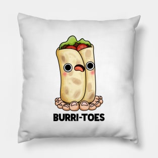 Burri-toes Funny Food Pun Pillow