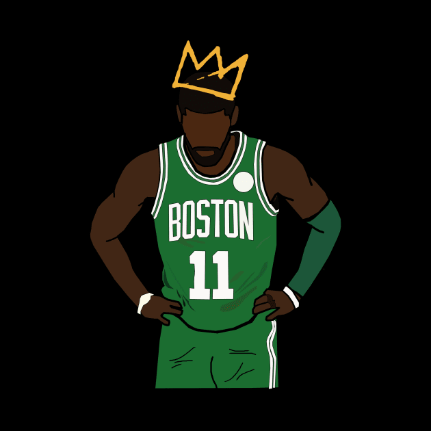 Kyrie Irving Crown - Boston Celtics by xavierjfong