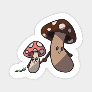 Mushroom Family Magnet