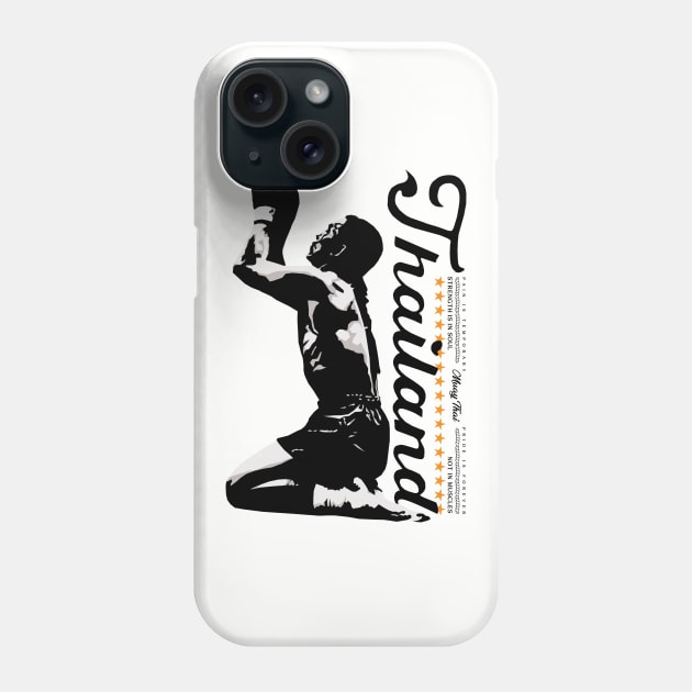 Muay Thai Wai Kru Phone Case by KewaleeTee