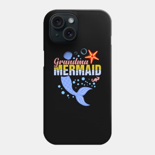 Grandma mermaid Phone Case