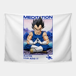 MEDITATION - VEGETA Tapestry