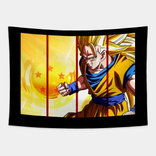 Goku SSJ 3 Tapestry