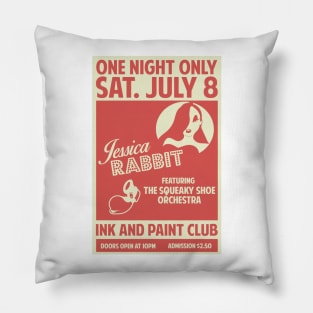 ONE NIGHT ONLY: JESSICA RABBIT SHIRT Pillow