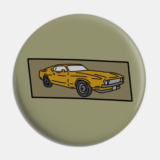 classic muscle car Pin