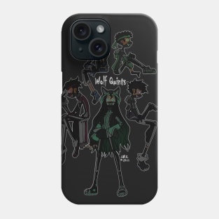 Wolf Quints Dark Phone Case