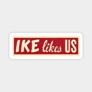 1952 Ike Likes Us Magnet