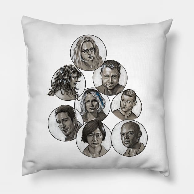 Sense8 Pillow by mancha