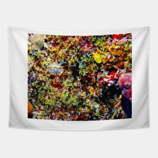 Rainbow Coral Reef Wall Tapestry