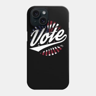 Vote Patriotic Design Phone Case