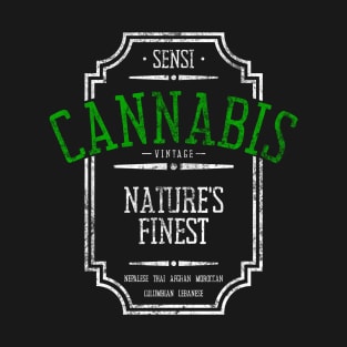 Cannabis-Vintage T-Shirt